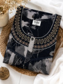 Alpine Fabric Regular Fit Pleated Nightwear | Front & Back Pleated | XXL  - Dark Blue