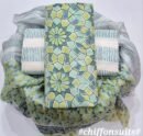 Hand Block Printed Cotton Suit Set with Pure Chiffon Dupatta