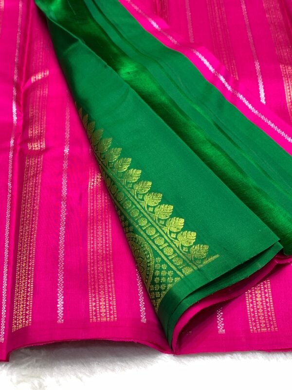 Pure Kancheepuram Handwoven Silk Saree with Zari | Silk Mark Assured